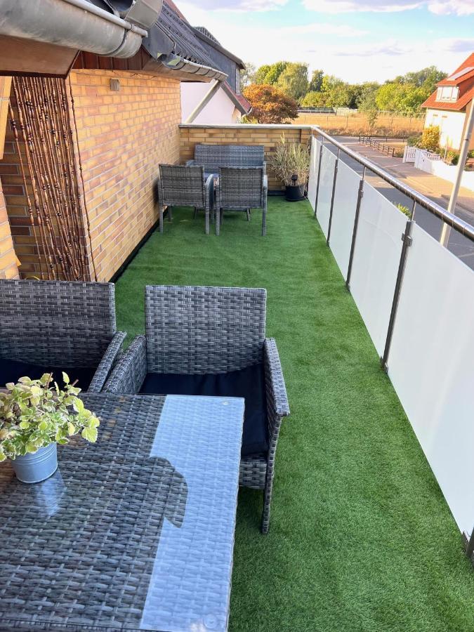 Hagenburg Ferien-Whg Moewe Nahe Steinhuder Meer Mit Garten Und Balkon מראה חיצוני תמונה