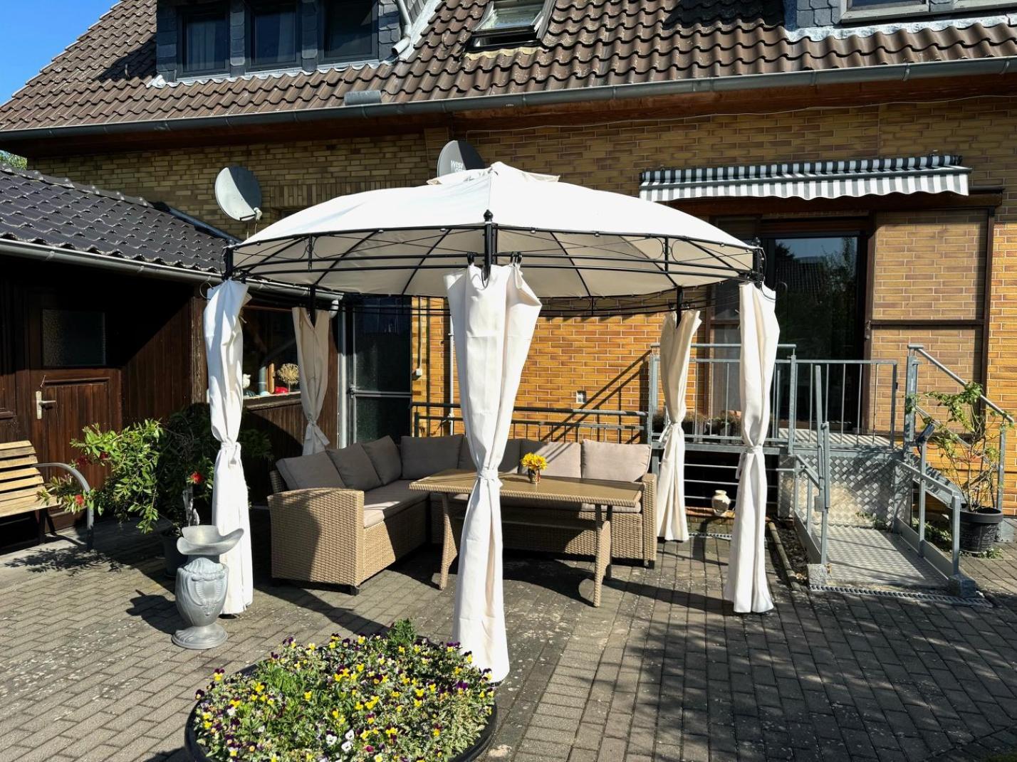 Hagenburg Ferien-Whg Moewe Nahe Steinhuder Meer Mit Garten Und Balkon מראה חיצוני תמונה
