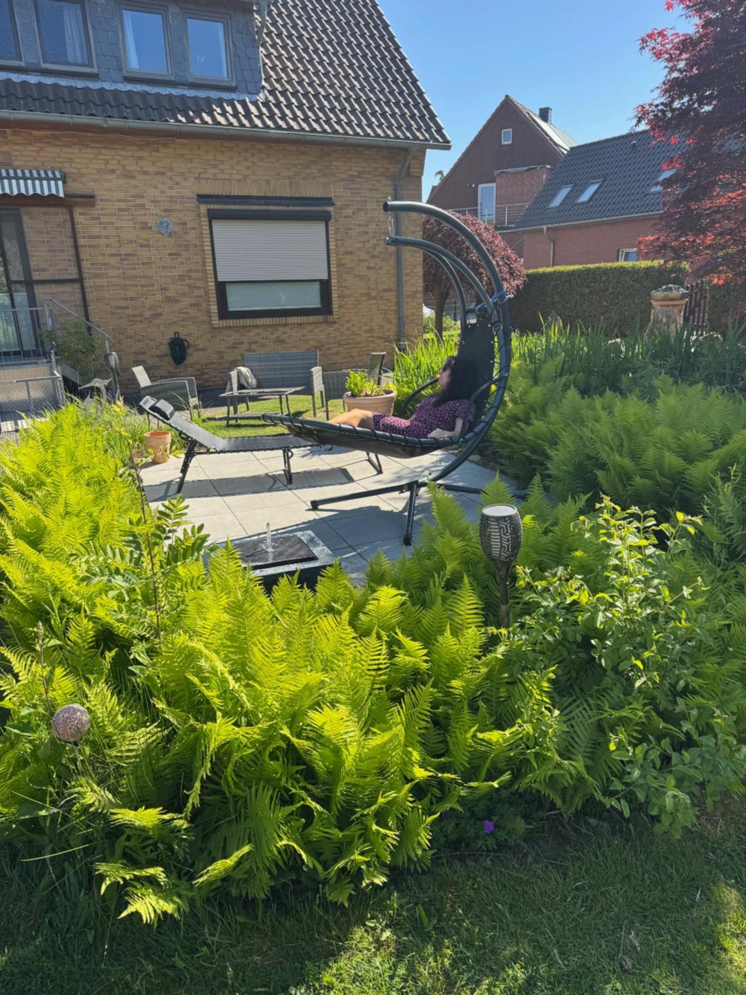 Hagenburg Ferien-Whg Moewe Nahe Steinhuder Meer Mit Garten Und Balkon מראה חיצוני תמונה